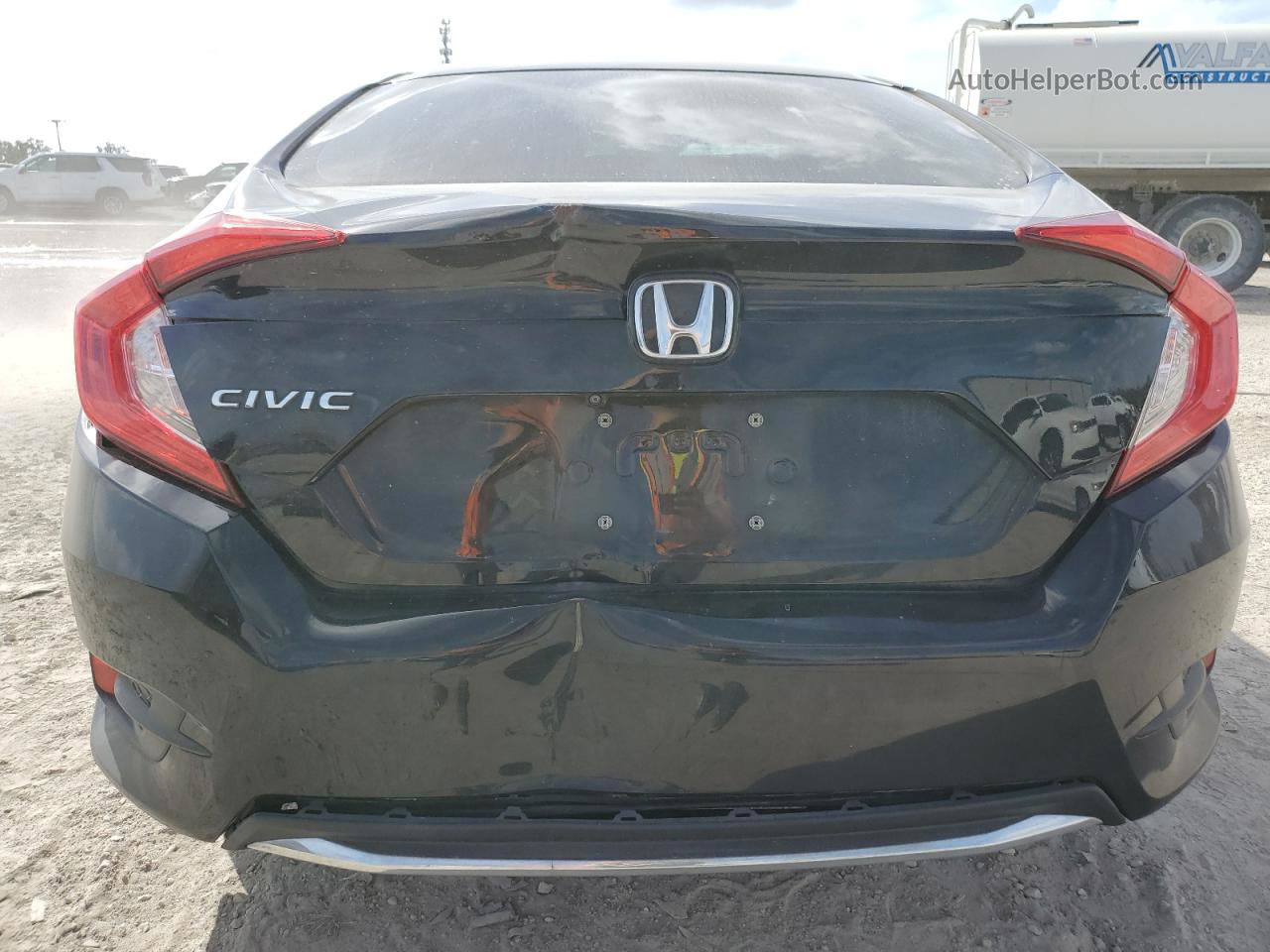 2020 Honda Civic Lx Black vin: 2HGFC2F69LH522992