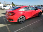 2020 Honda Civic Lx Red vin: 2HGFC2F69LH526430