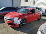 2020 Honda Civic Lx Red vin: 2HGFC2F69LH526430