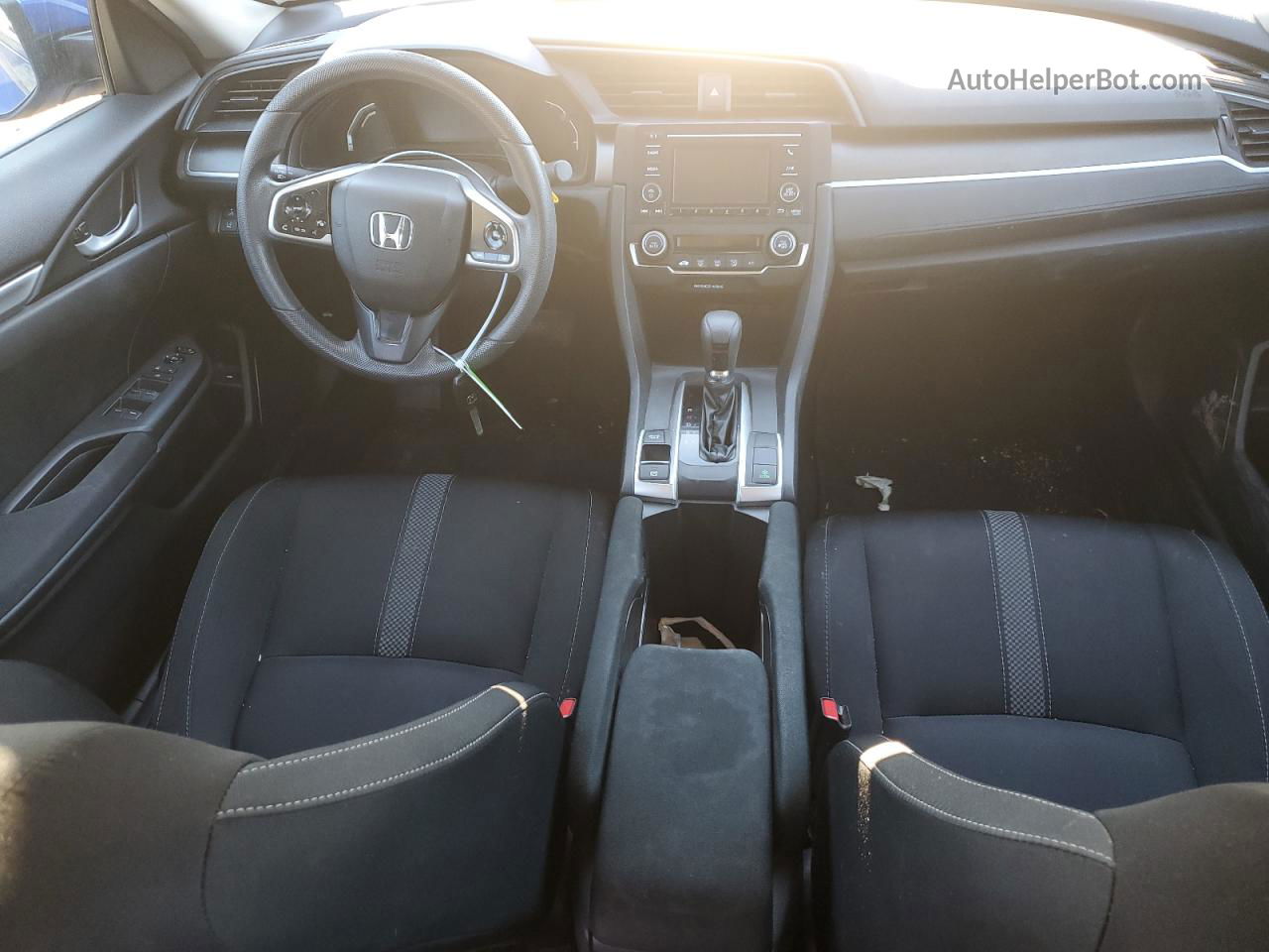 2020 Honda Civic Lx Синий vin: 2HGFC2F69LH527898