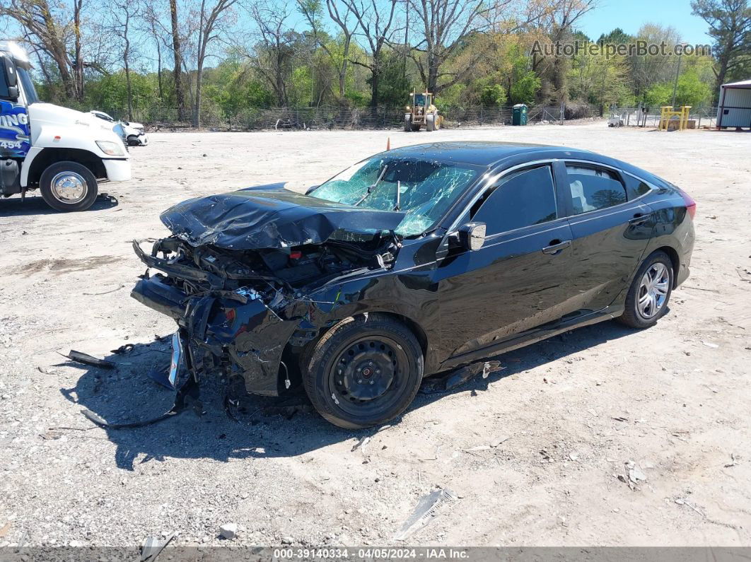 2020 Honda Civic Lx Black vin: 2HGFC2F69LH536312