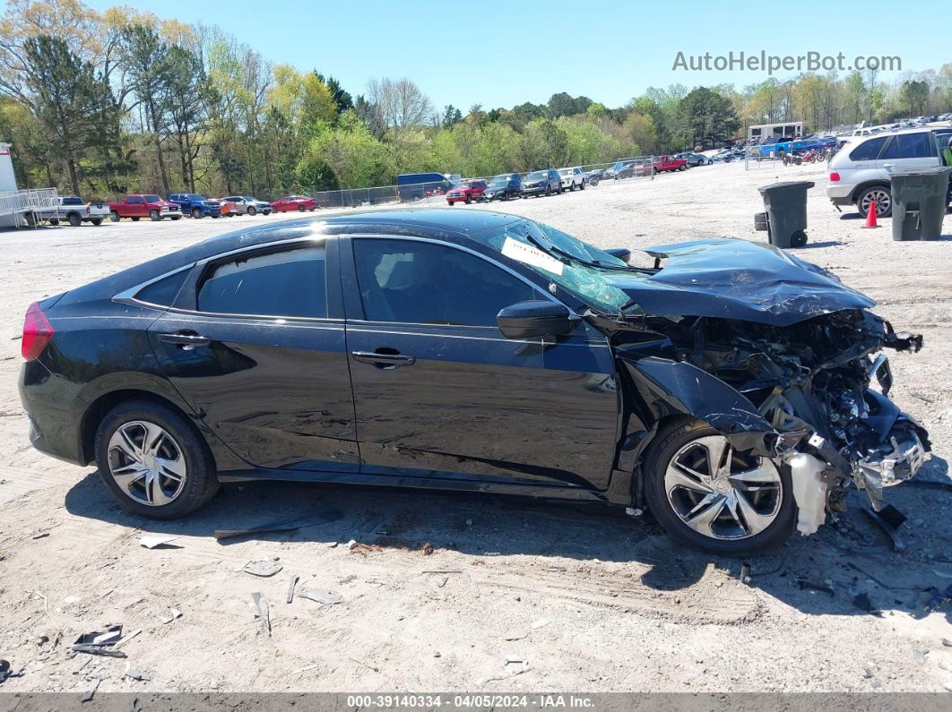 2020 Honda Civic Lx Black vin: 2HGFC2F69LH536312