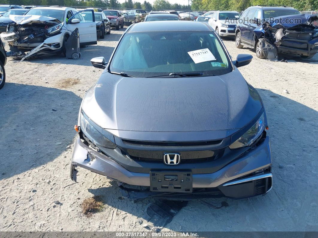 2020 Honda Civic Sedan Lx Gray vin: 2HGFC2F69LH545298