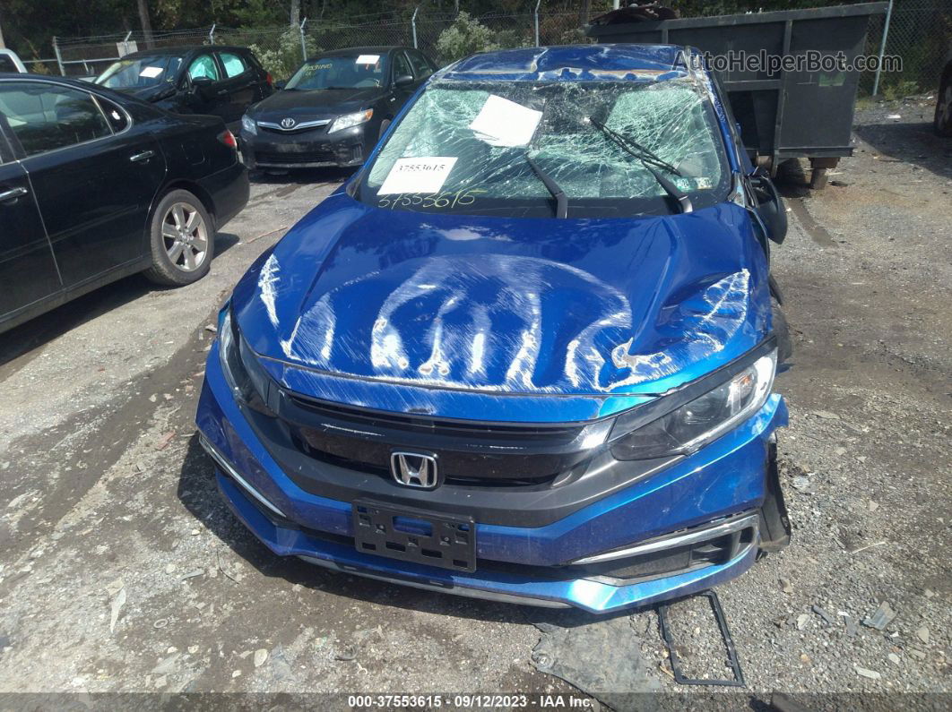 2020 Honda Civic Lx  Синий vin: 2HGFC2F69LH555412