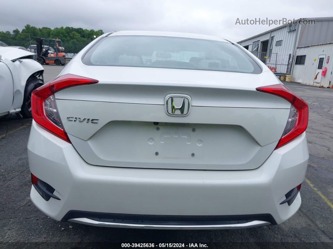 2020 Honda Civic Lx White vin: 2HGFC2F69LH562800