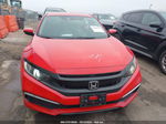 2020 Honda Civic Lx  Red vin: 2HGFC2F69LH562845