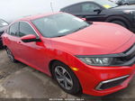 2020 Honda Civic Lx  Red vin: 2HGFC2F69LH562845