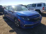 2020 Honda Civic Lx Blue vin: 2HGFC2F69LH593612