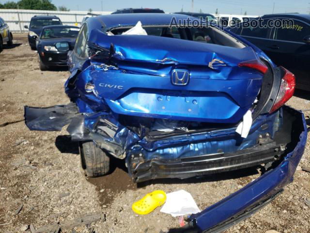 2020 Honda Civic Lx Blue vin: 2HGFC2F69LH593612