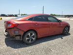 2020 Honda Civic Lx Red vin: 2HGFC2F69LH602289