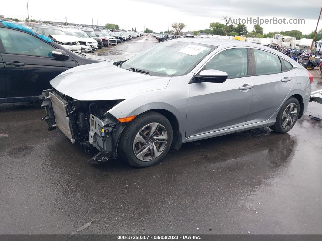 2019 Honda Civic Sedan Lx Silver vin: 2HGFC2F6XKH507285