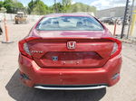 2019 Honda Civic Lx Red vin: 2HGFC2F6XKH508517