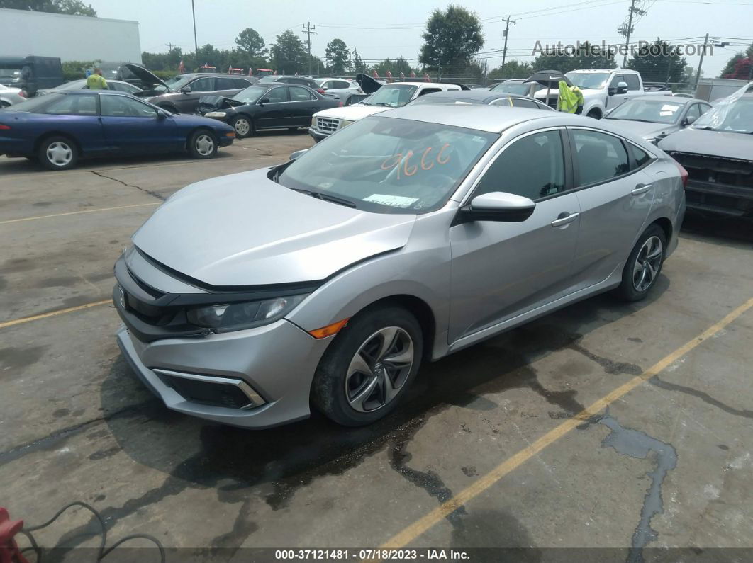 2019 Honda Civic Sedan Lx Silver vin: 2HGFC2F6XKH509666