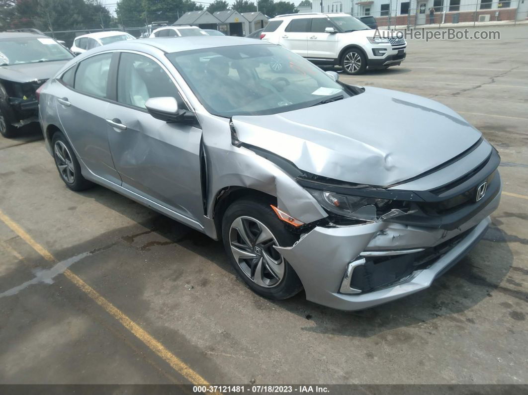 2019 Honda Civic Sedan Lx Silver vin: 2HGFC2F6XKH509666