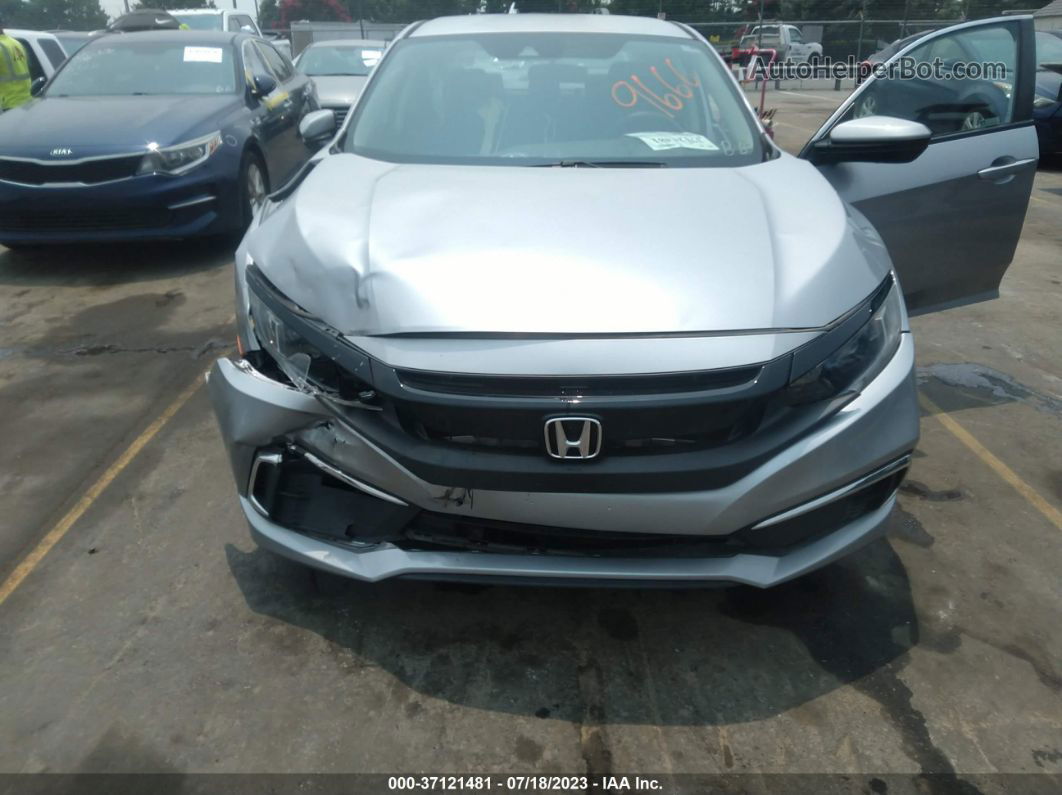 2019 Honda Civic Sedan Lx Silver vin: 2HGFC2F6XKH509666