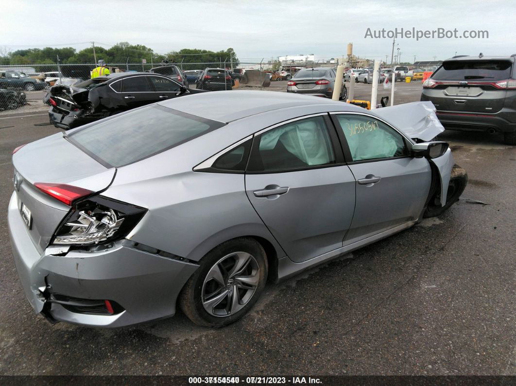 2019 Honda Civic Sedan Lx Silver vin: 2HGFC2F6XKH546331