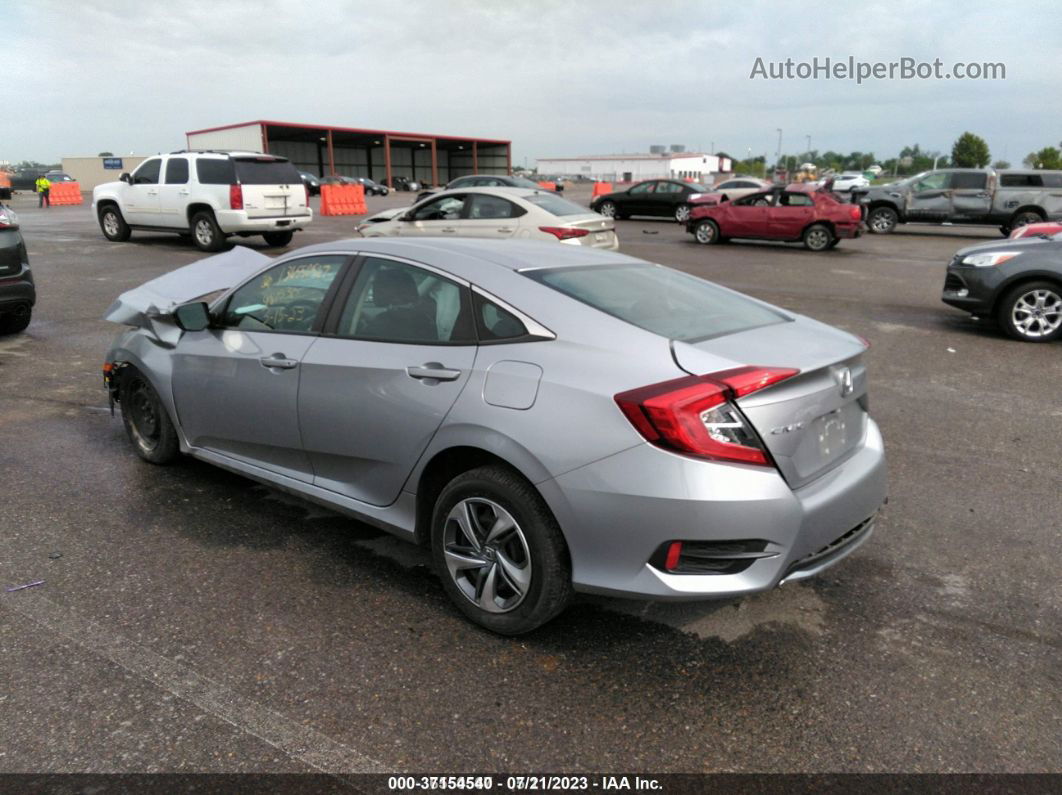 2019 Honda Civic Sedan Lx Silver vin: 2HGFC2F6XKH546331