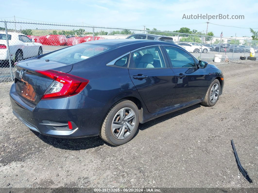 2019 Honda Civic Lx Gray vin: 2HGFC2F6XKH564344