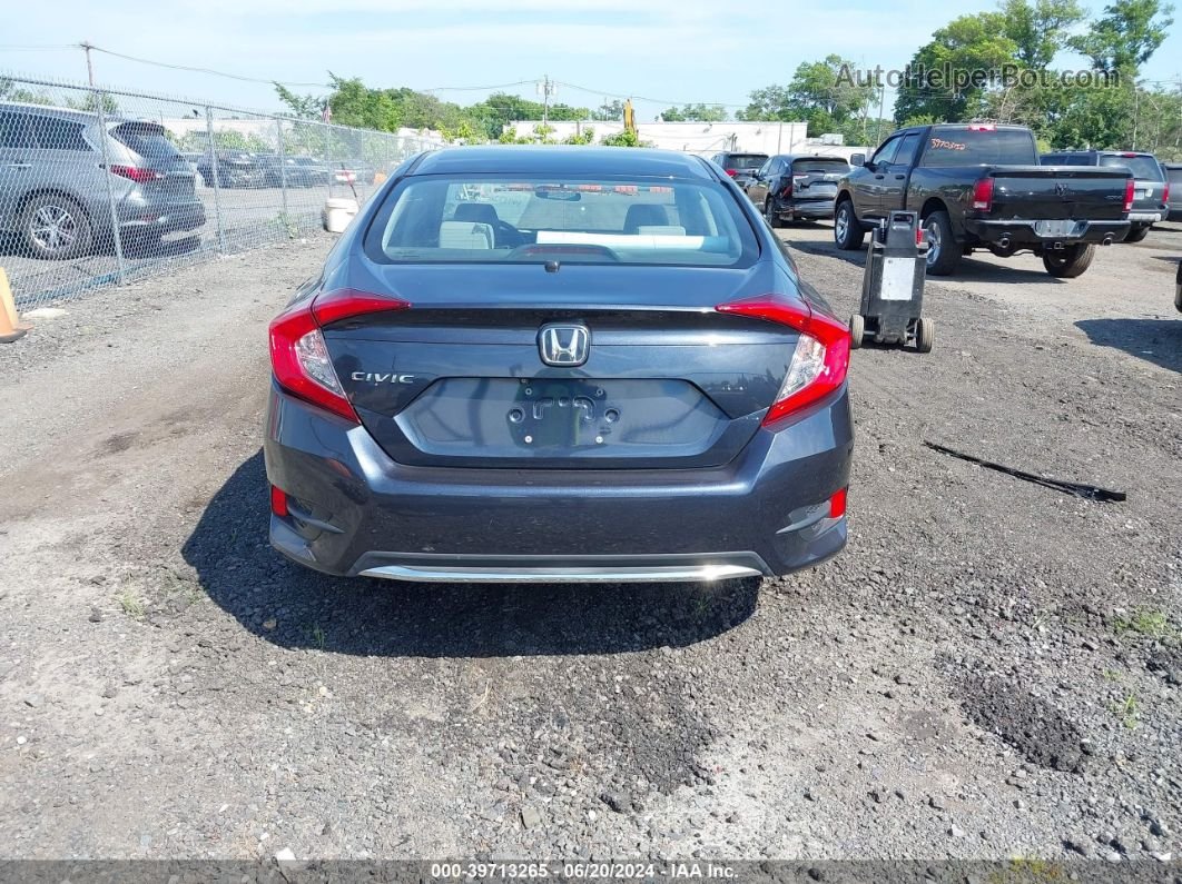 2019 Honda Civic Lx Gray vin: 2HGFC2F6XKH564344