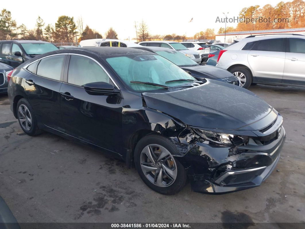 2019 Honda Civic Lx Black vin: 2HGFC2F6XKH599997