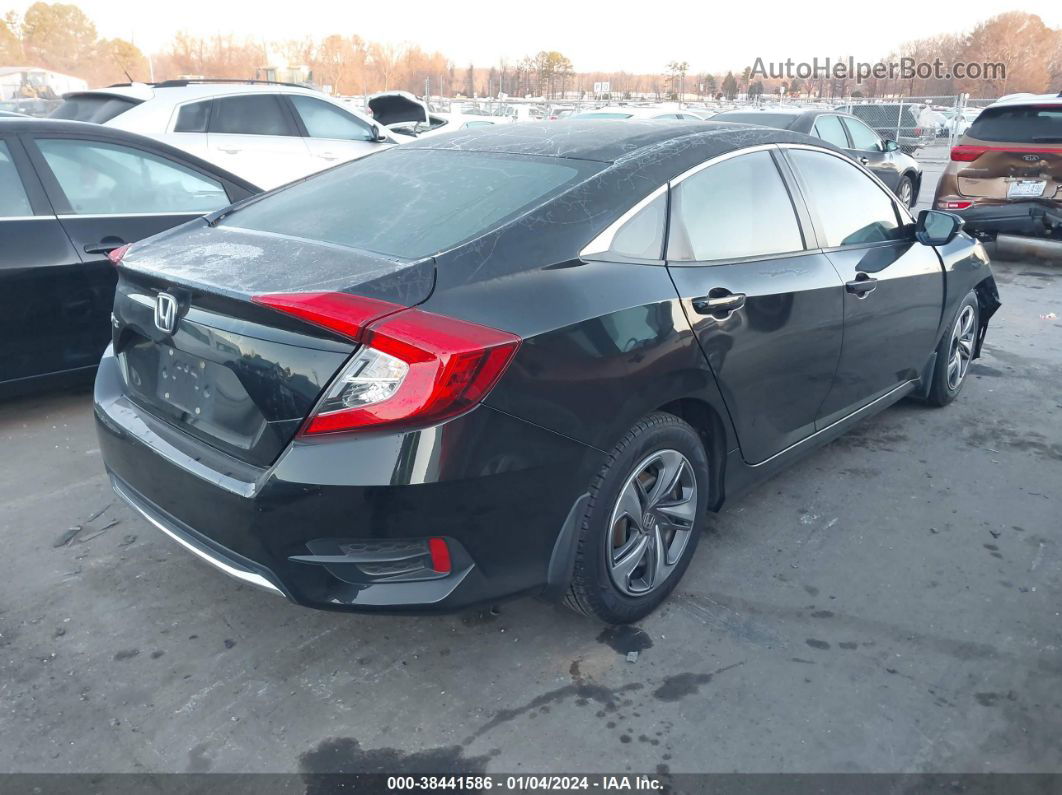 2019 Honda Civic Lx Black vin: 2HGFC2F6XKH599997