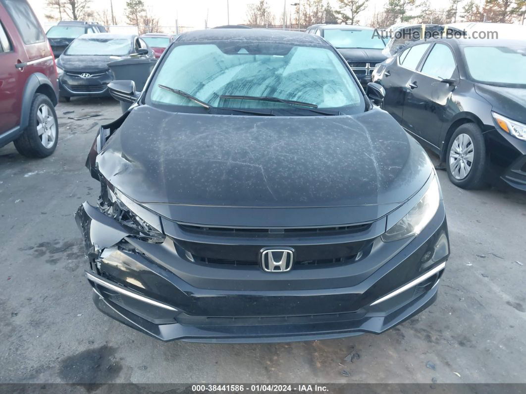 2019 Honda Civic Lx Black vin: 2HGFC2F6XKH599997