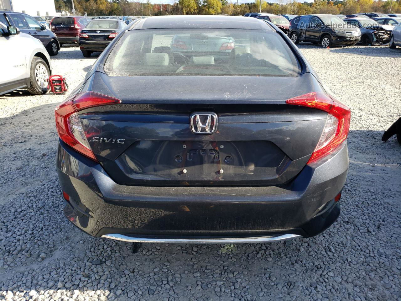 2019 Honda Civic Lx Угольный vin: 2HGFC2F6XKH601165