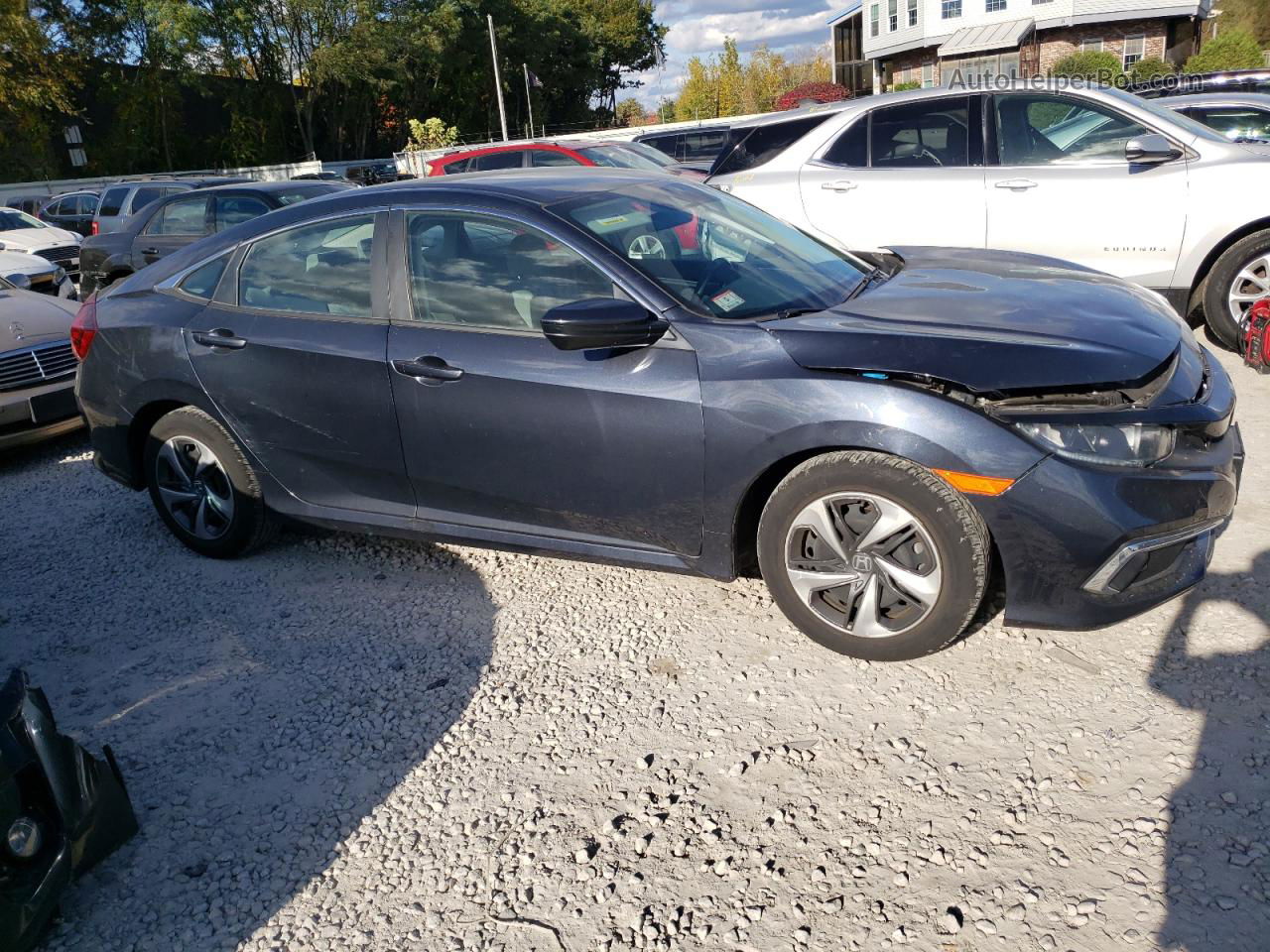 2019 Honda Civic Lx Charcoal vin: 2HGFC2F6XKH601165