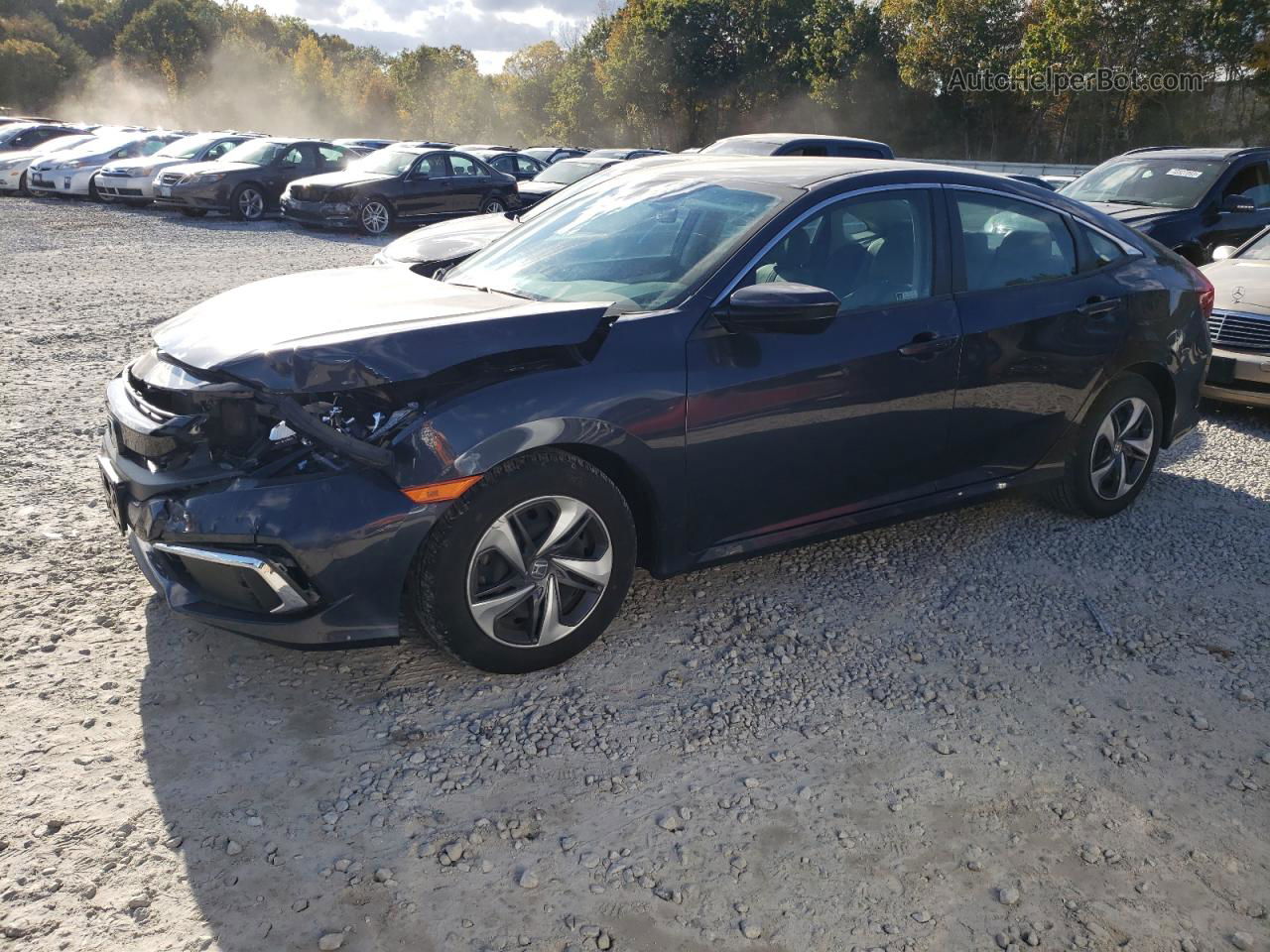 2019 Honda Civic Lx Charcoal vin: 2HGFC2F6XKH601165