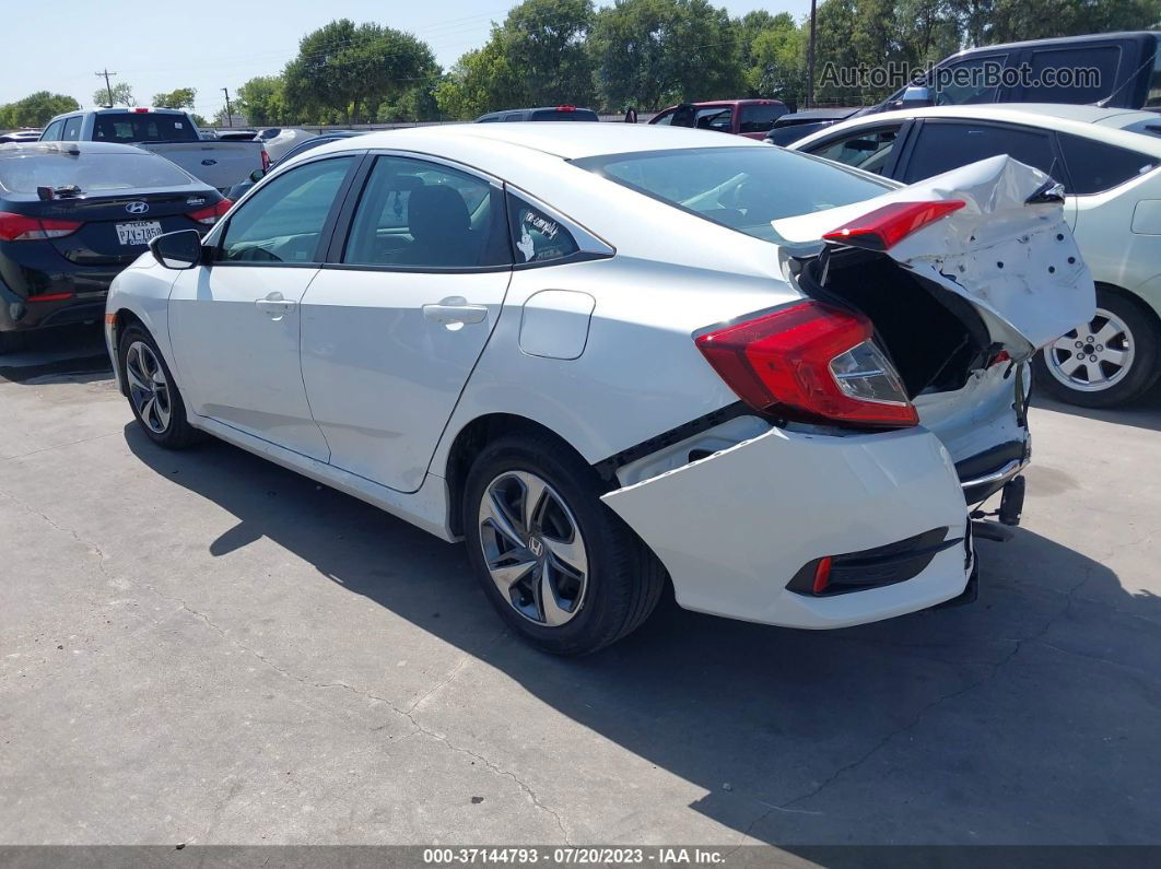 2020 Honda Civic Sedan Lx Белый vin: 2HGFC2F6XLH509071