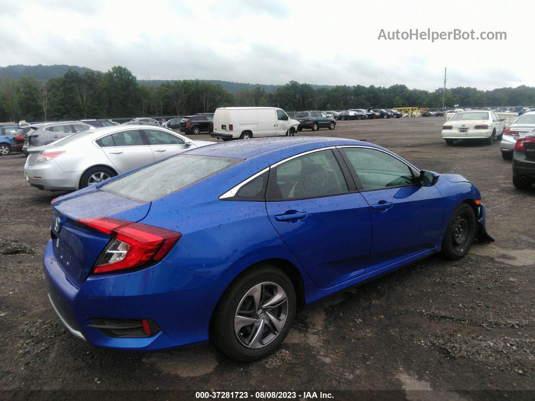 2020 Honda Civic Sedan Lx Blue vin: 2HGFC2F6XLH522533