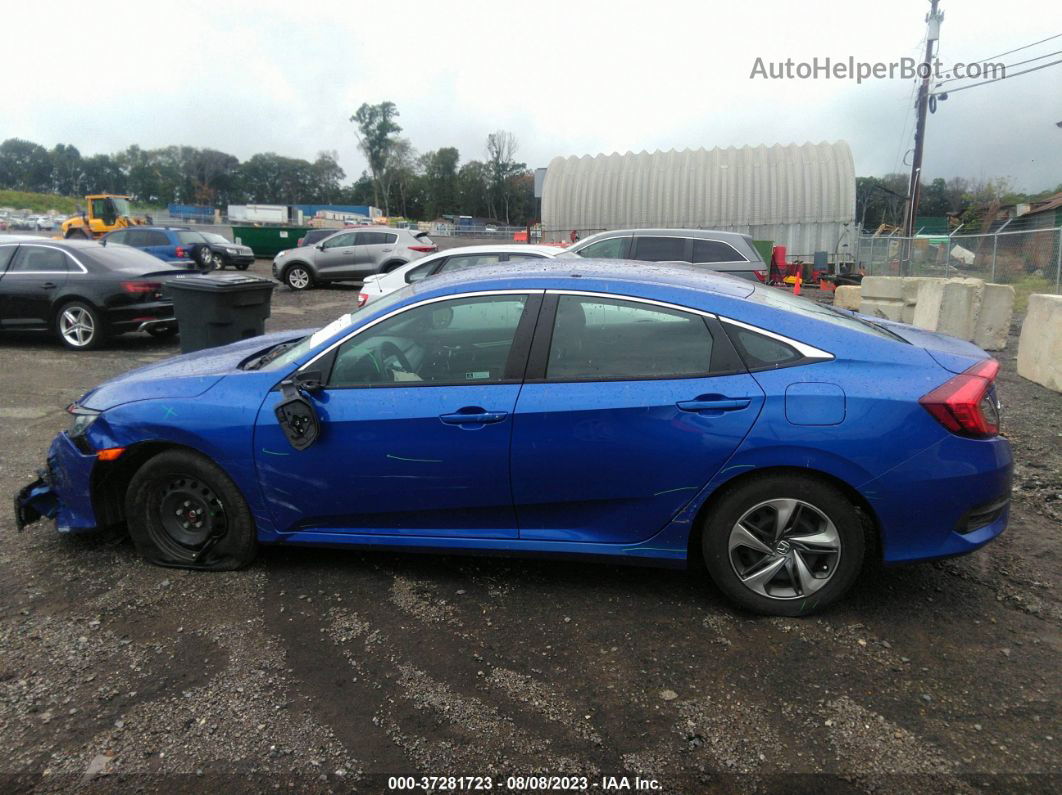 2020 Honda Civic Sedan Lx Blue vin: 2HGFC2F6XLH522533