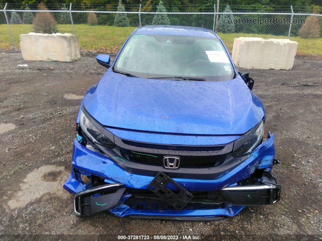 2020 Honda Civic Sedan Lx Blue vin: 2HGFC2F6XLH522533