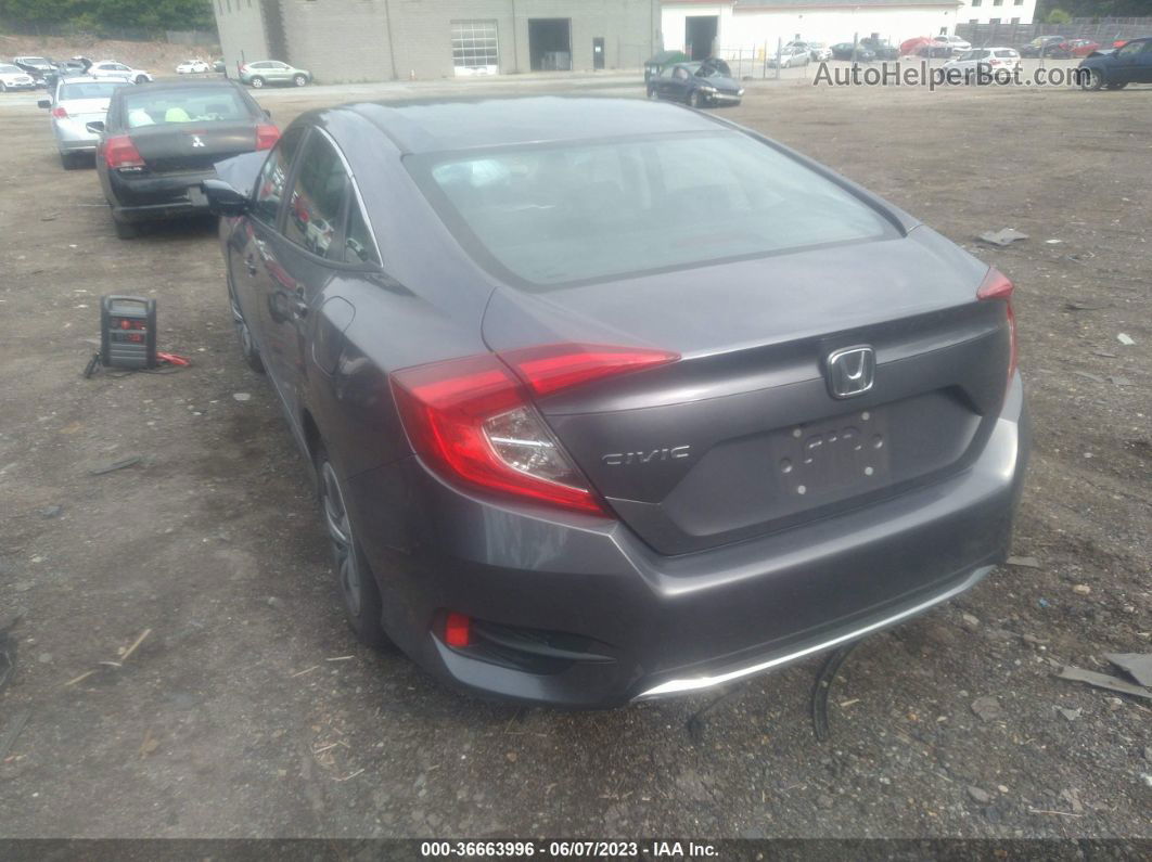 2020 Honda Civic Sedan Lx Gray vin: 2HGFC2F6XLH529370