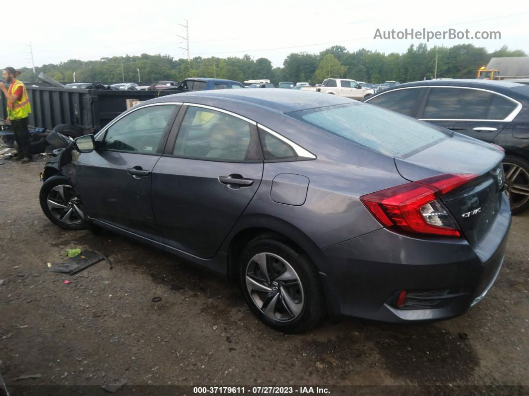 2020 Honda Civic Lx  Silver vin: 2HGFC2F6XLH537940