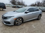 2020 Honda Civic Lx Silver vin: 2HGFC2F6XLH579881