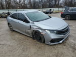 2020 Honda Civic Lx Silver vin: 2HGFC2F6XLH579881