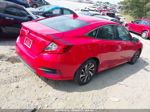 2017 Honda Civic Sedan Ex Red vin: 2HGFC2F70HH528549