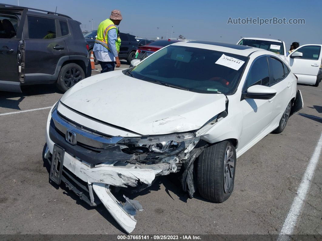 2017 Honda Civic Ex Gray vin: 2HGFC2F70HH576293