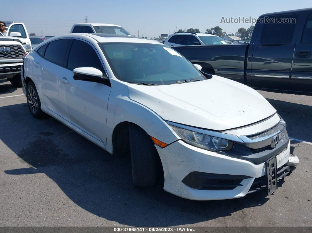 2017 Honda Civic Ex Gray vin: 2HGFC2F70HH576293