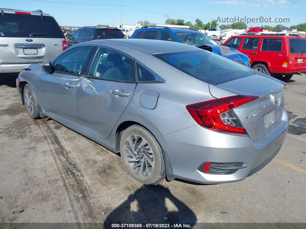 2016 Honda Civic Sedan Ex Silver vin: 2HGFC2F71GH547125