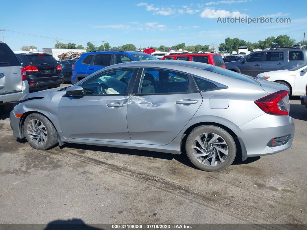 2016 Honda Civic Sedan Ex Silver vin: 2HGFC2F71GH547125