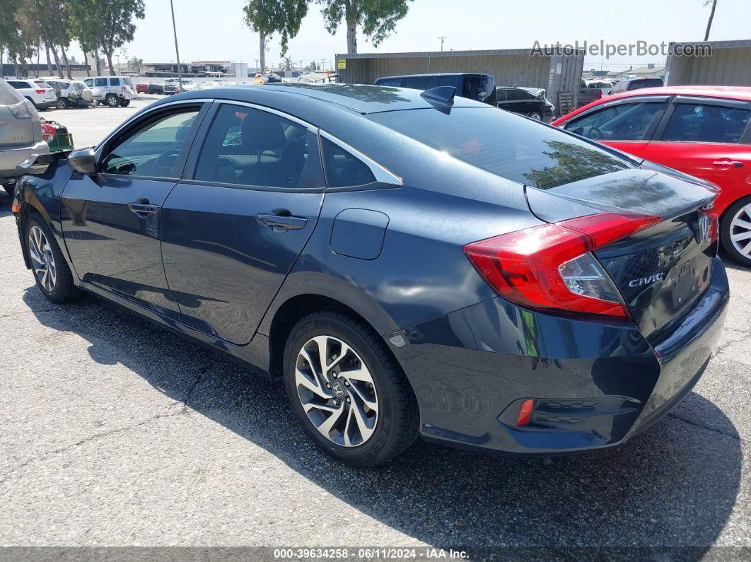 2017 Honda Civic Ex Gray vin: 2HGFC2F71HH506284