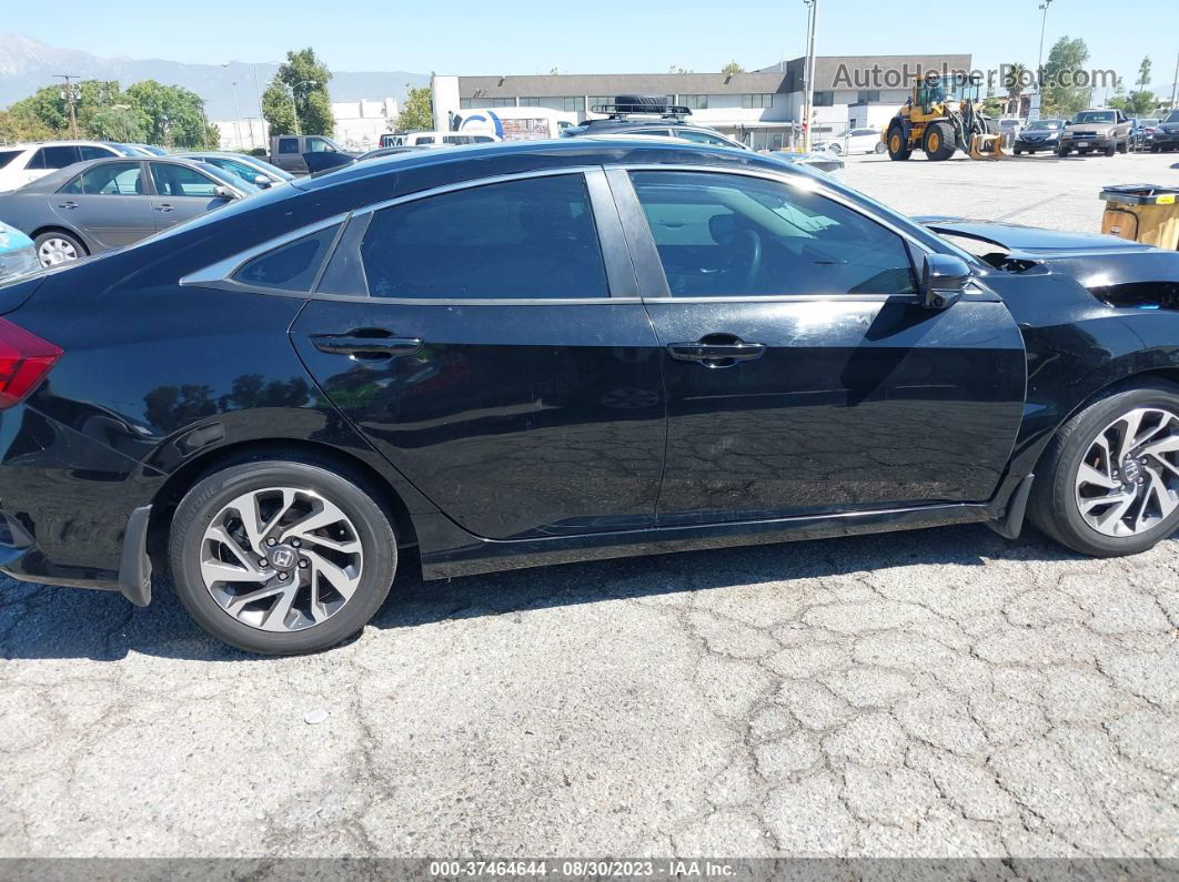 2017 Honda Civic Sedan Ex Black vin: 2HGFC2F71HH551046