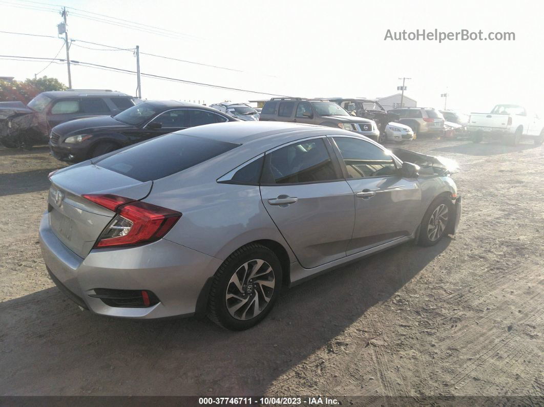 2016 Honda Civic Ex Серебряный vin: 2HGFC2F72GH561180