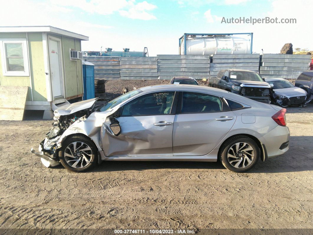 2016 Honda Civic Ex Серебряный vin: 2HGFC2F72GH561180