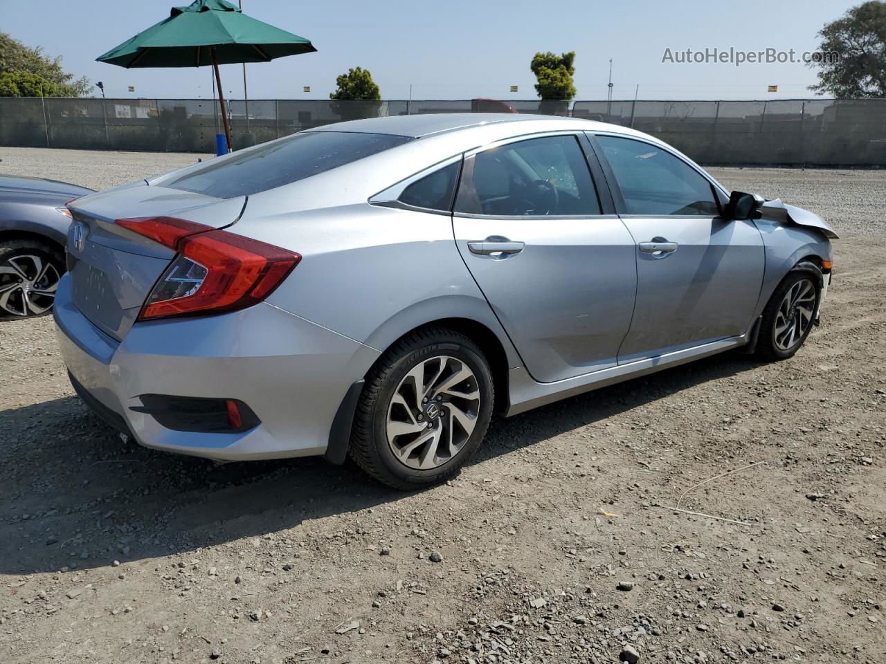 2016 Honda Civic Ex Silver vin: 2HGFC2F72GH561180