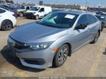 2017 Honda Civic Sedan Ex Silver vin: 2HGFC2F72HH527838