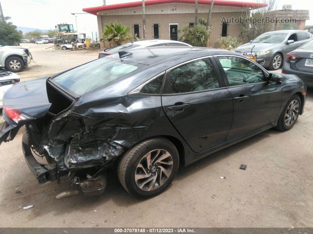 2017 Honda Civic Sedan Ex Gray vin: 2HGFC2F72HH541318