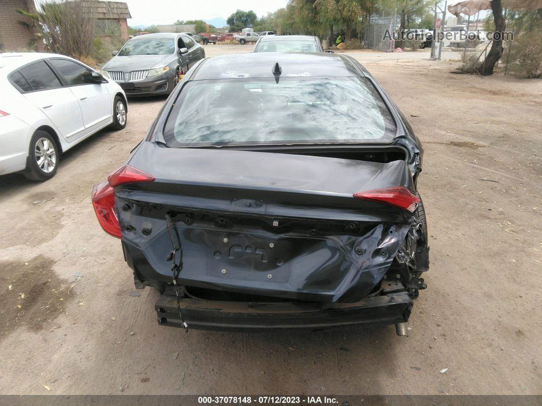 2017 Honda Civic Sedan Ex Gray vin: 2HGFC2F72HH541318